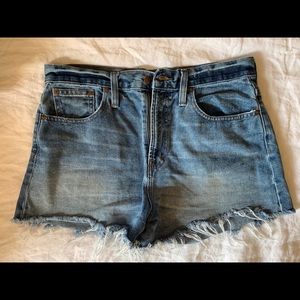 Madewell Size 29 The Perfect Jean Short